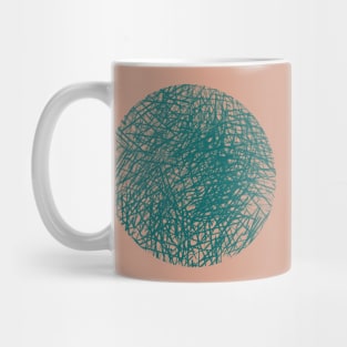 Crosshatch Circle Mug